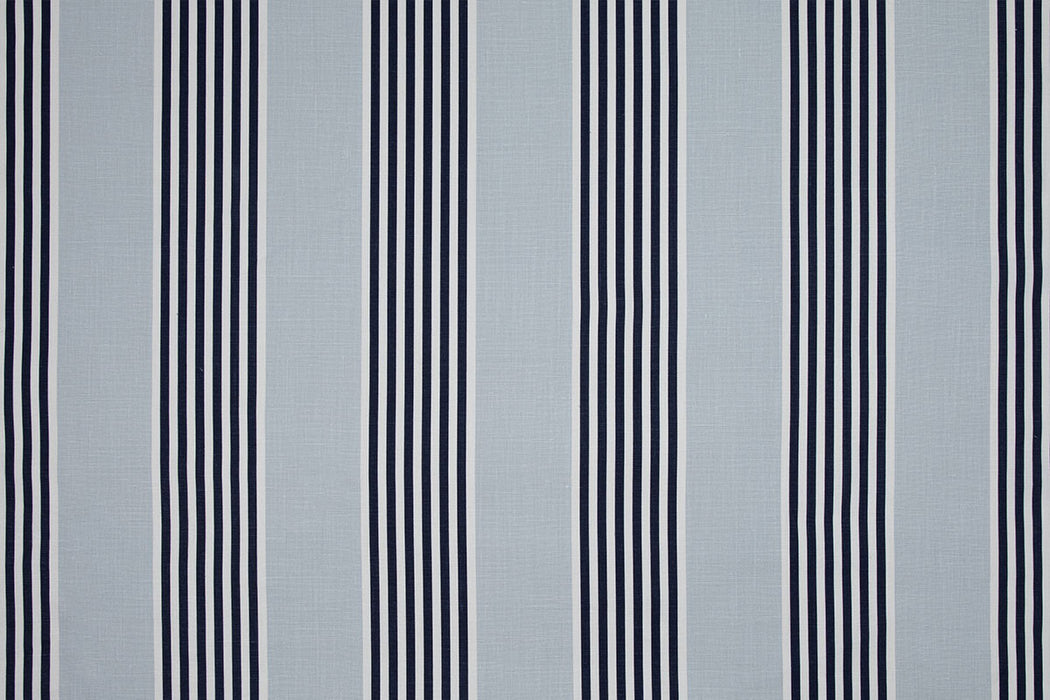 Christopher Farr The Hudson Stripe Pale Blue Fabric