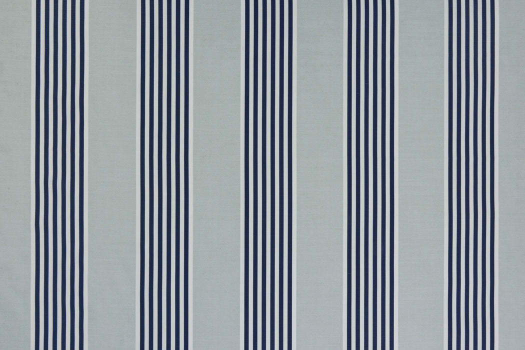 Christopher Farr The Hudson Stripe Performance Azzurro Fabric