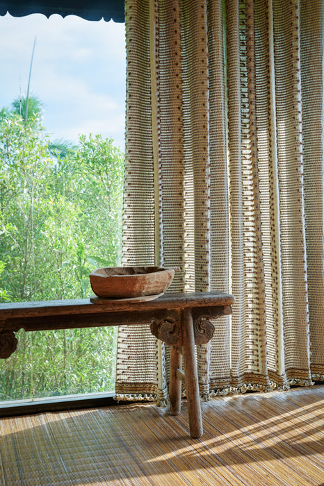 Jim Thompson Yunnan Embroidery Flax Fabric Sample JT013926001
