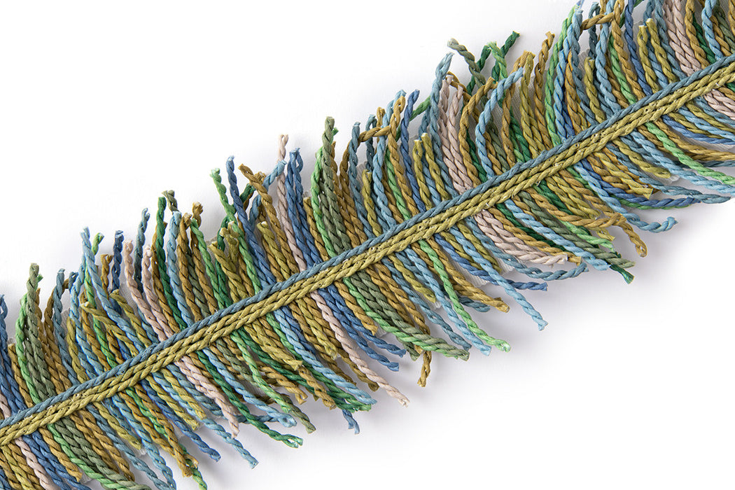 Christopher Farr Trail Green Trim Sample