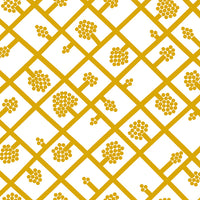 Seabrook Designs Spalje Mustard And Eggshell Wallpaper 23346X
