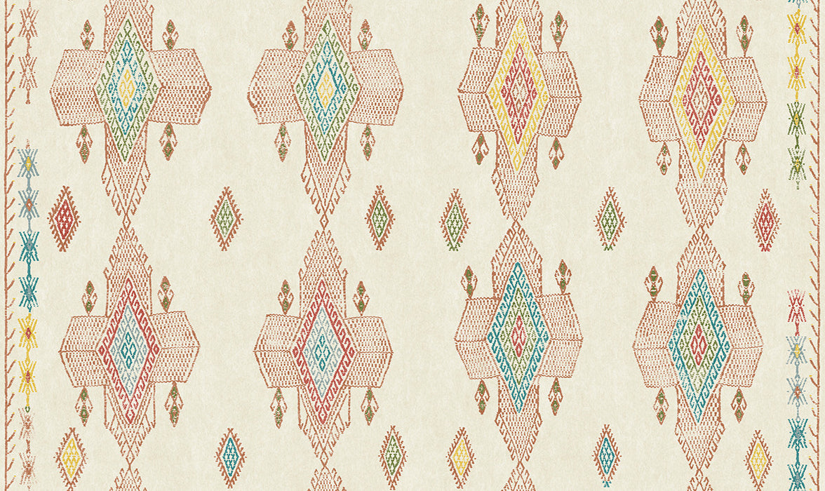 Christopher Farr Travelling Light Rust Wallpaper