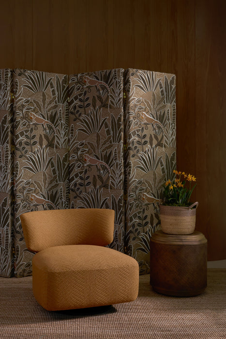 Jim Thompson Coze Sienna Fabric Sample JT013995003