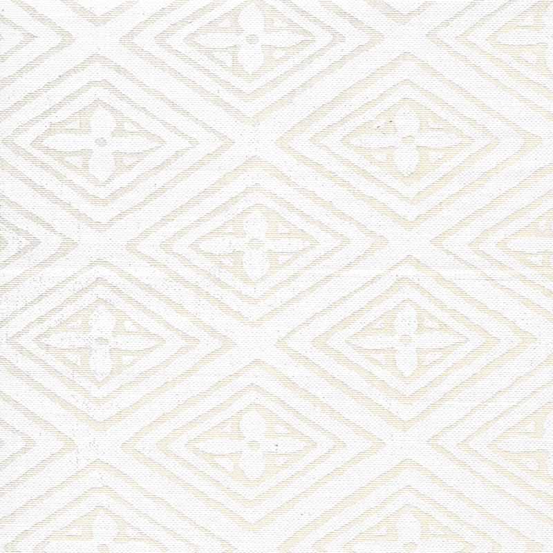 China Seas Fiorentina White Fabric Sample 2490-01