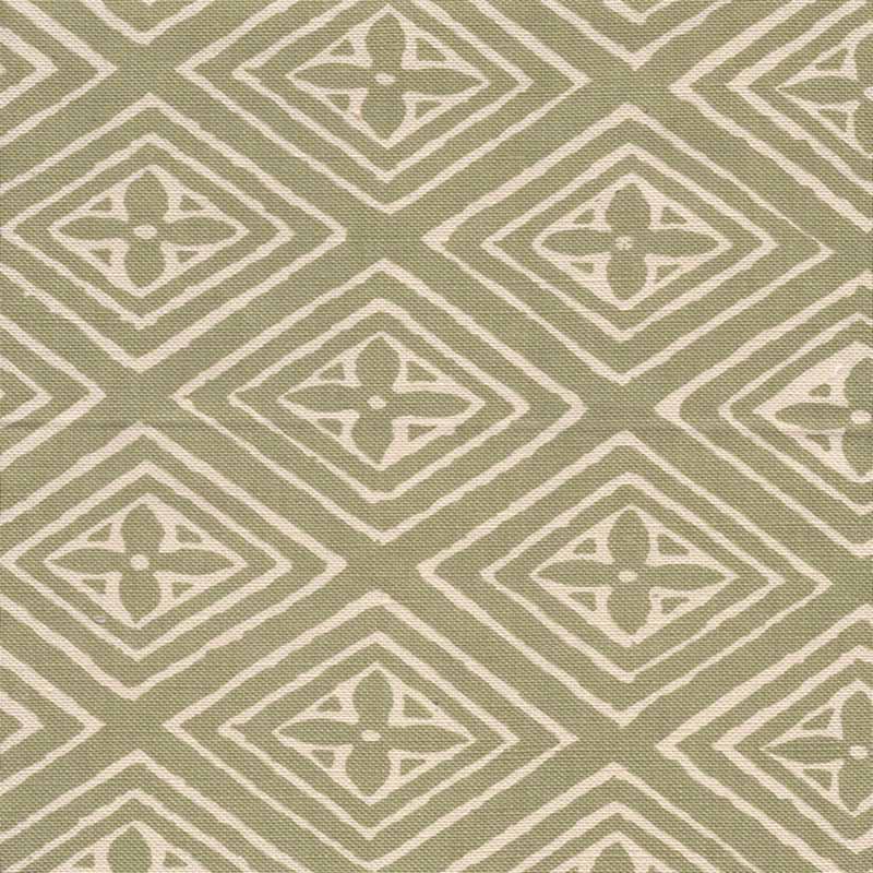China Seas Fiorentina Celadon Fabric Sample 2490-05