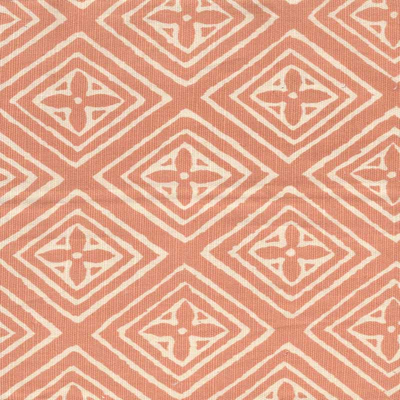 China Seas Fiorentina Pale Terracotta Fabric Sample 2490-07