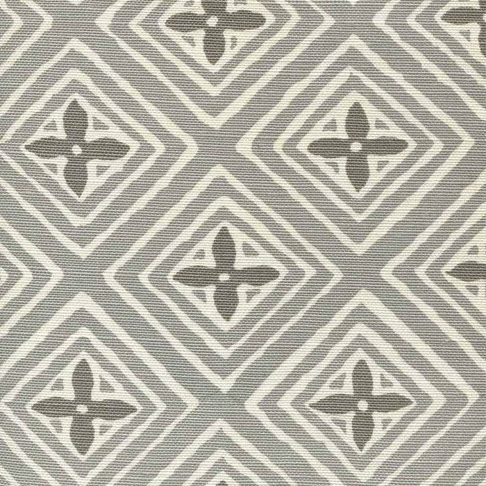 China Seas Fiorentina Two Color Grey Dark Grey Fabric Sample 2500-02