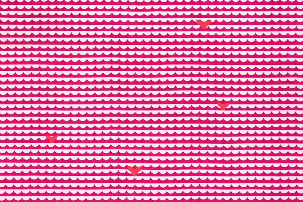 Christopher Farr We Sailed Away Hot Pink Fabric