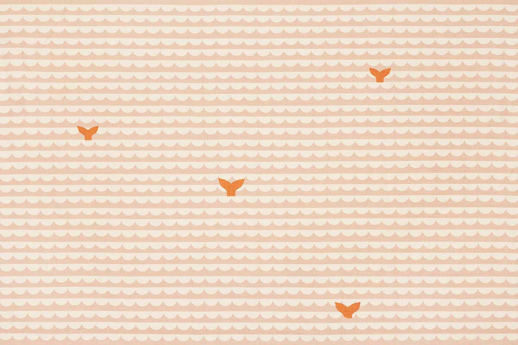 Christopher Farr We Sailed Away Peach Fabric