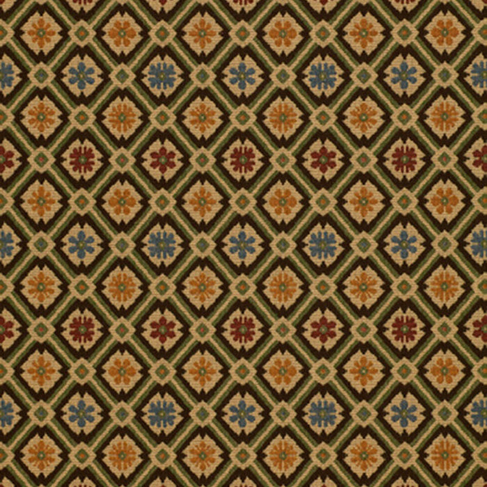 Schumacher Savonnerie Tapestry Mallard Fabric Sample 25301