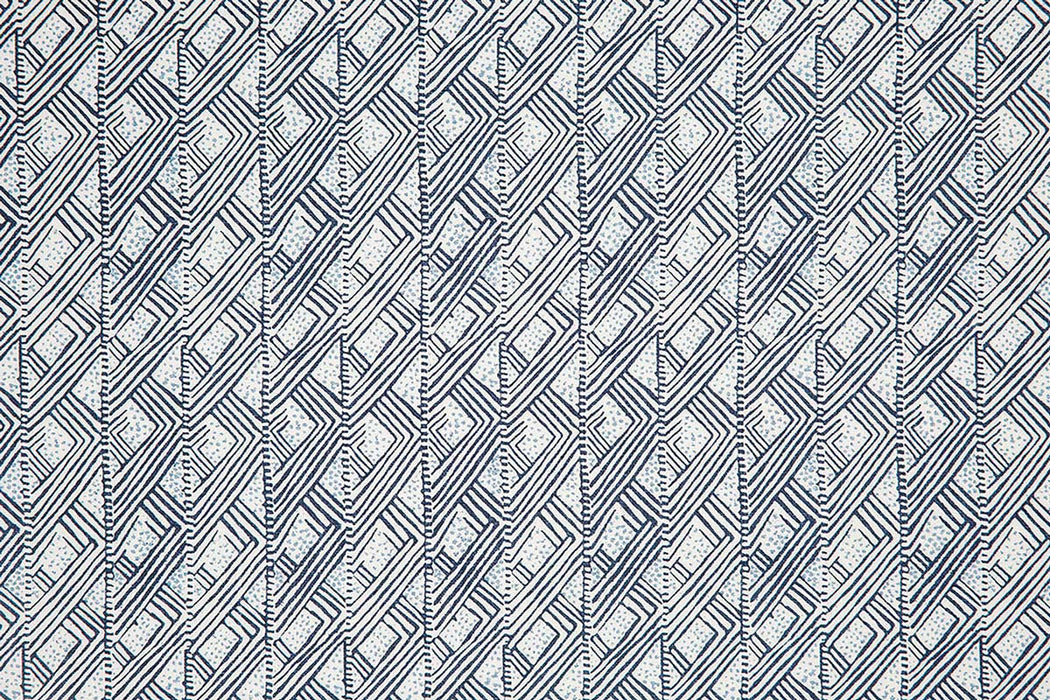Christopher Farr Belge Dark Indigo Fabric Sample