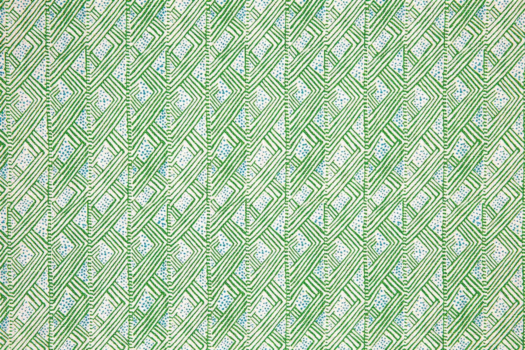 Christopher Farr Belge Green Fabric Sample