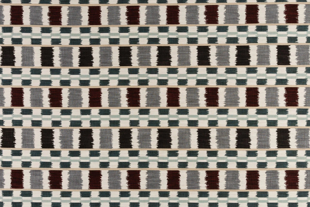 Christopher Farr Lapaz Perennials Performance Nero Fabric