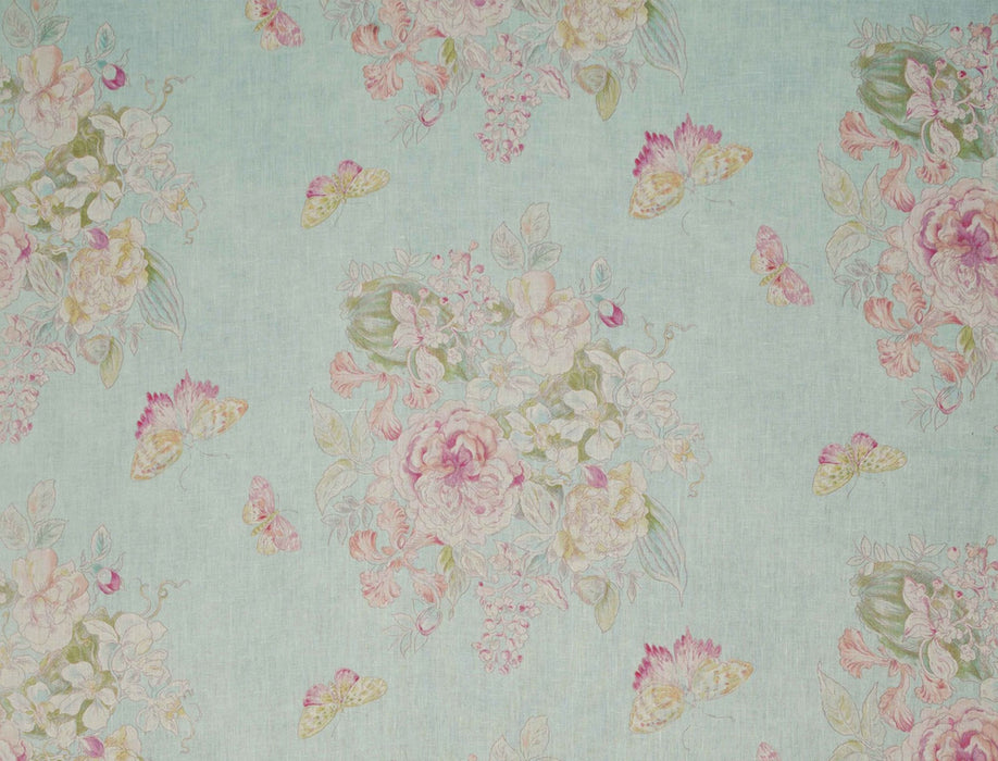 No.9 Thompson Jim'S Garden Blue Grass Fabric Sample N9012042004O