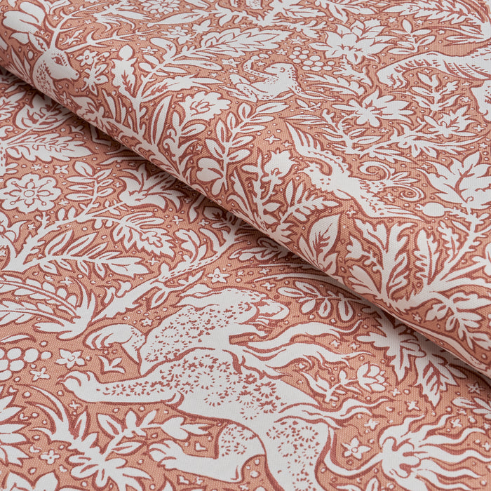 Schumacher Khan'S Park Mediterranean Spice Fabric 2603277