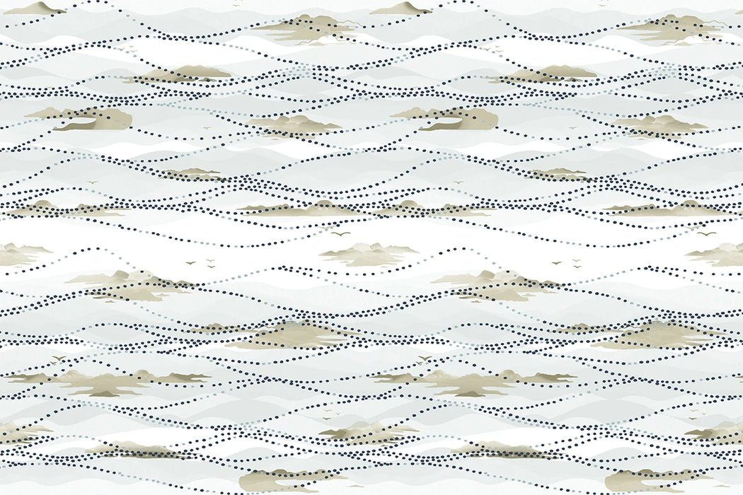 Christopher Farr Island Atmosphere Stone Wallpaper