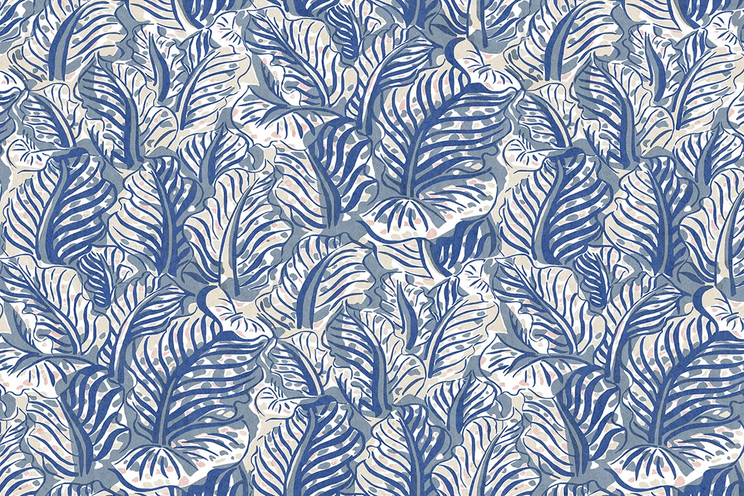 Christopher Farr Mille Feuilles Ultramarine Wallpaper