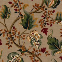 Schumacher Fox Hollow Multi On Flannel Fabric 2639641