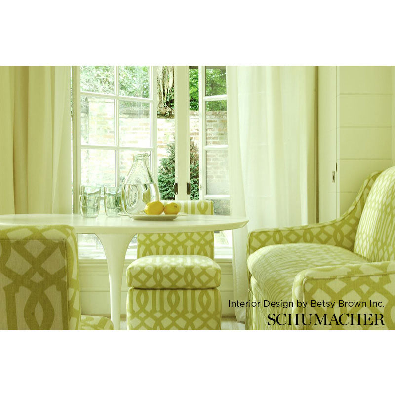 Schumacher Imperial Trellis Natural/Coffee 2643761 Fabric | 40% Off ...