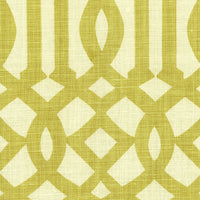 Schumacher Imperial Trellis Citrine/Ivory Fabric 2643762