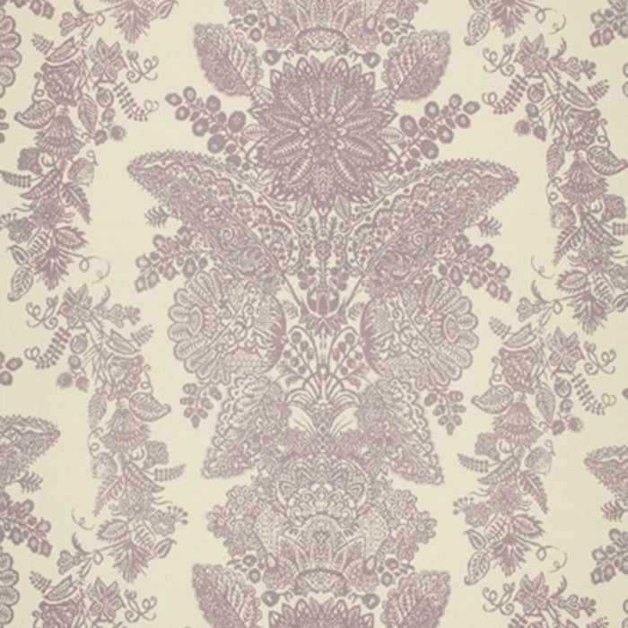 Schumacher Lace Orchid Fabric Sample 2643832