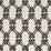 Schumacher Gordian Weave Ebony On Greige Fabric Sample 2643920