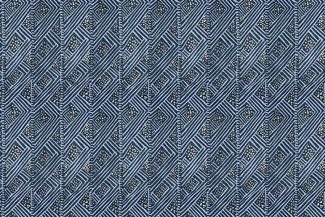 Christopher Farr Belge Cobalt Wallpaper