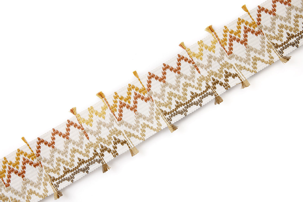 Christopher Farr Solola Border Latte Trim Sample