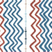 Christopher Farr Rick Rack Ultramarine Wallpaper