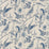 Schumacher Katmandu Navy Wallpaper Sample 2700201