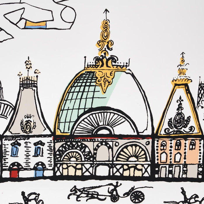 Schumacher Horses Multi On White Wallpaper 2703960