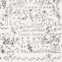 Schumacher Aviary Black On White Wallpaper 2705510
