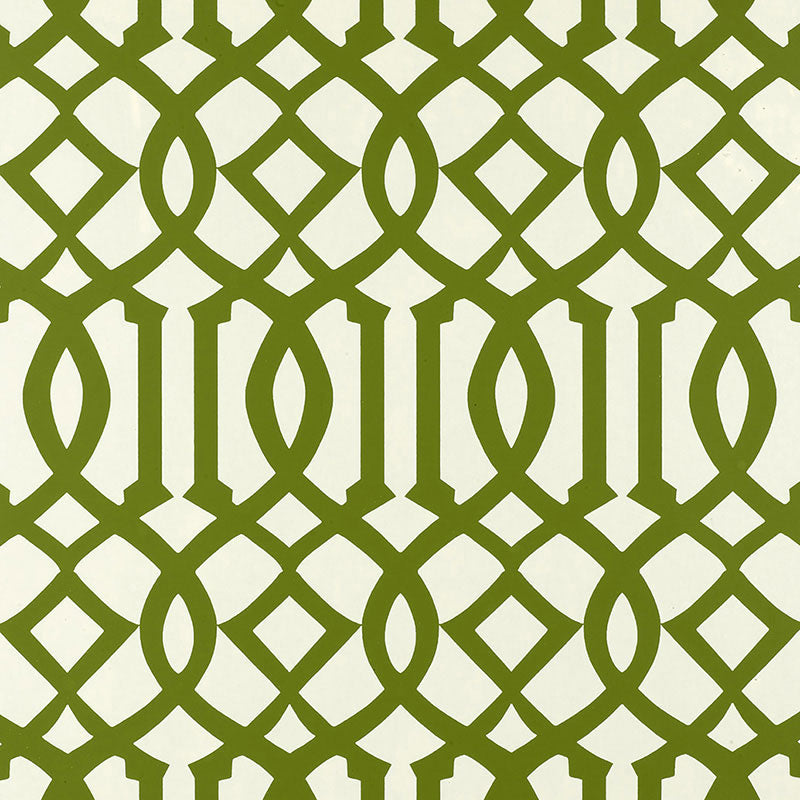 Schumacher Imperial Trellis Treillage Wallpaper Sample 2707212