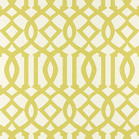 Schumacher Imperial Trellis Citrine Wallpaper 2707213