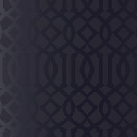 Schumacher Imperial Trellis Onyx Gloss Wallpaper 2707215