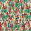 Christopher Farr Dancing Parade Fuchsia Wallpaper