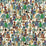 Christopher Farr Dancing Parade Cobalt Wallpaper