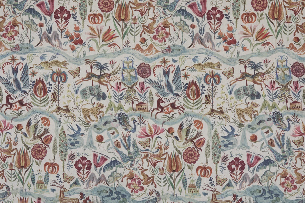 Christopher Farr River of Joy Berry Fabric