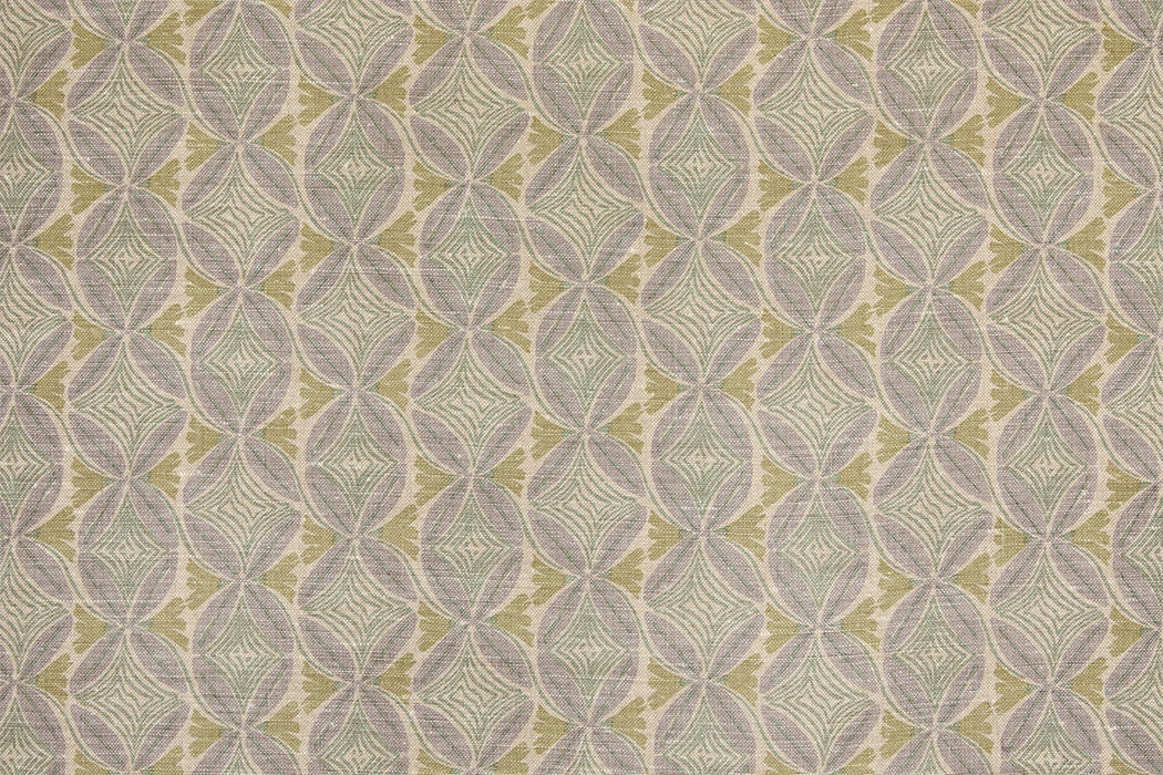 Christopher Farr Dancing Vines Aqua Fabric