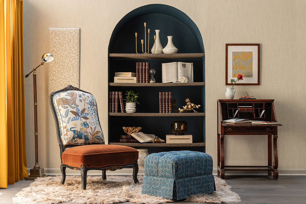 Brentano Fable Jodhpur Blue Fabric 2782-04