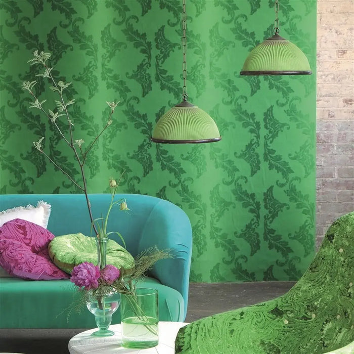 Designers Guild Aksu Graphite Wallpaper P614-02