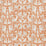 No.9 Thompson Fauna And Fungi Terracotta Fabric Sample N9012345002