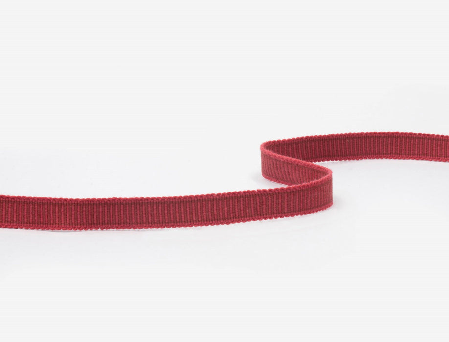 Jim Thompson Raya Gimp Tape  Lacquer Red Trim Sample JT030058053