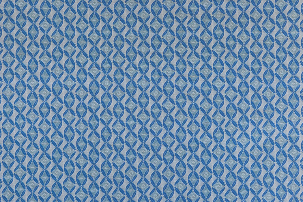 Christopher Farr Dancing Vines Cobalt Wallpaper Sample