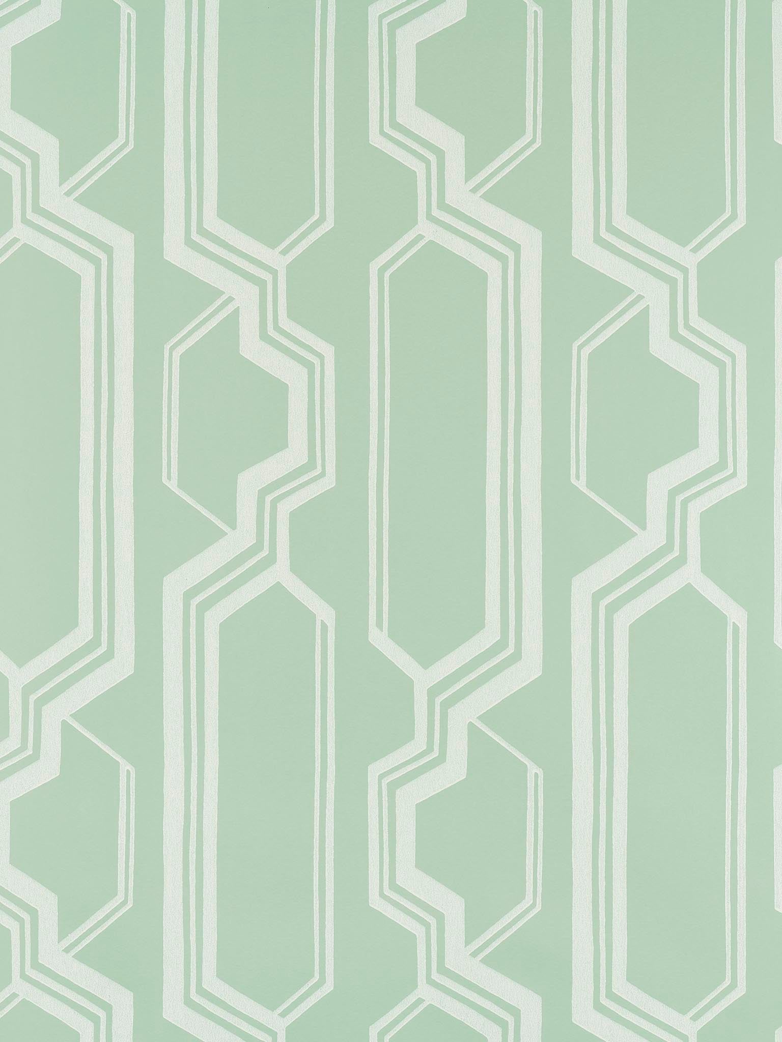 Pierre Frey Mariinsky Celadon Wallpaper Sample FP872003