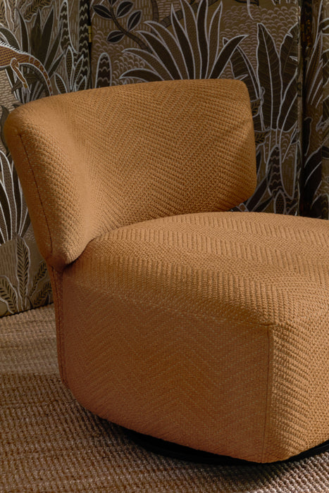 Jim Thompson Coze Sienna Fabric Sample JT013995003