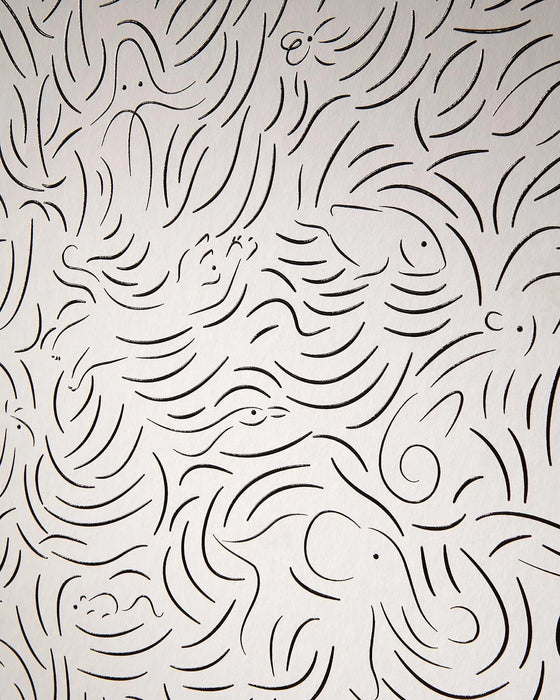 Pierre Frey Diorama Encre Wallpaper FP011001