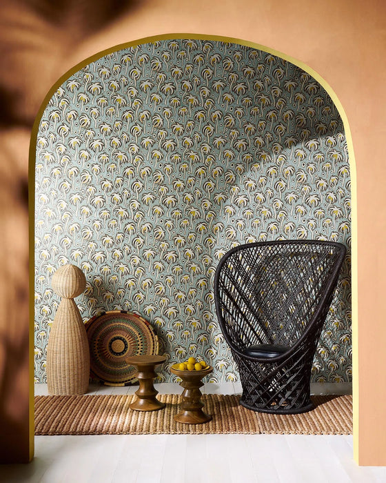 Pierre Frey Varaderos Ocean Wallpaper Sample FP014002
