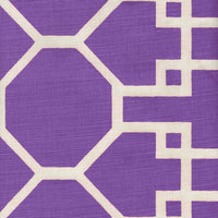 Quadrille Brighton Reverse Purple Fabric 300427F