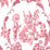 Quadrille Madame Butterfly Pinks Wallpaper 301342W